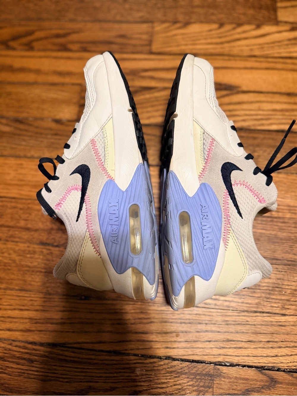 Nike Air Max Excee Cream Pink Lavender Running Shoes Womens Size 8.5 - Picture 4 of 8